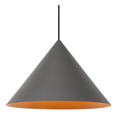 Lucide SPITZE - Pendant light - 3xE27 - Grey - Vibes